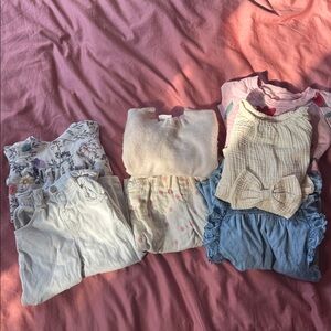 Girls Zara Jamie Kay Boutique Fall 18-24m Bundle Pink Floral